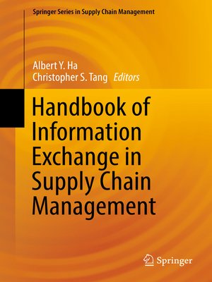 cover image of Handbook of Information Exchange in Supply Chain Management